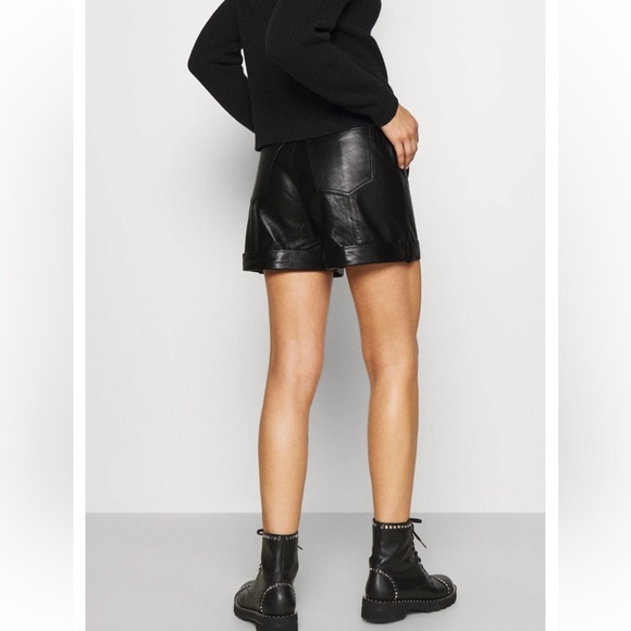 THE KOOPLES Paris Lambskin Shorts. Size: 1 🖤 - Picture 16 of 16